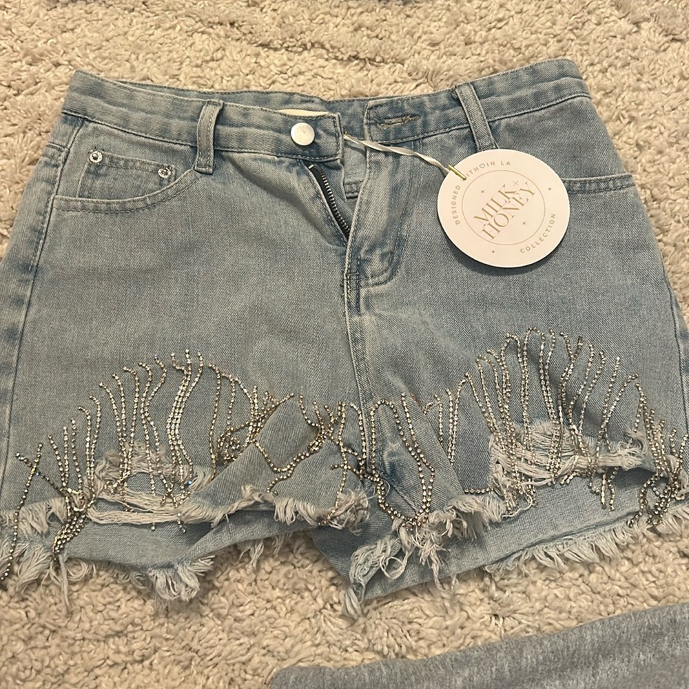 Milk and Honey Coyote Size Small Denim